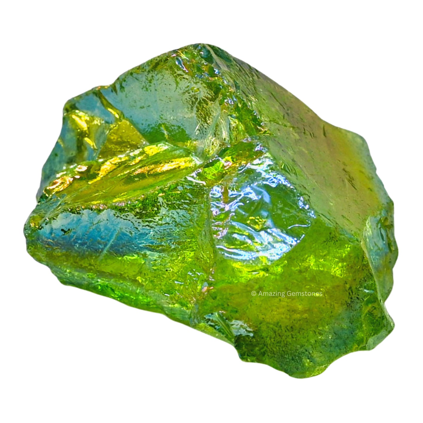 Amazing Gemstone Apple Aura Quartz Raw Crystals and Healing Stones, Natural Rocks for Meditation and DIY Raw Stones and Crystals (1 lb)