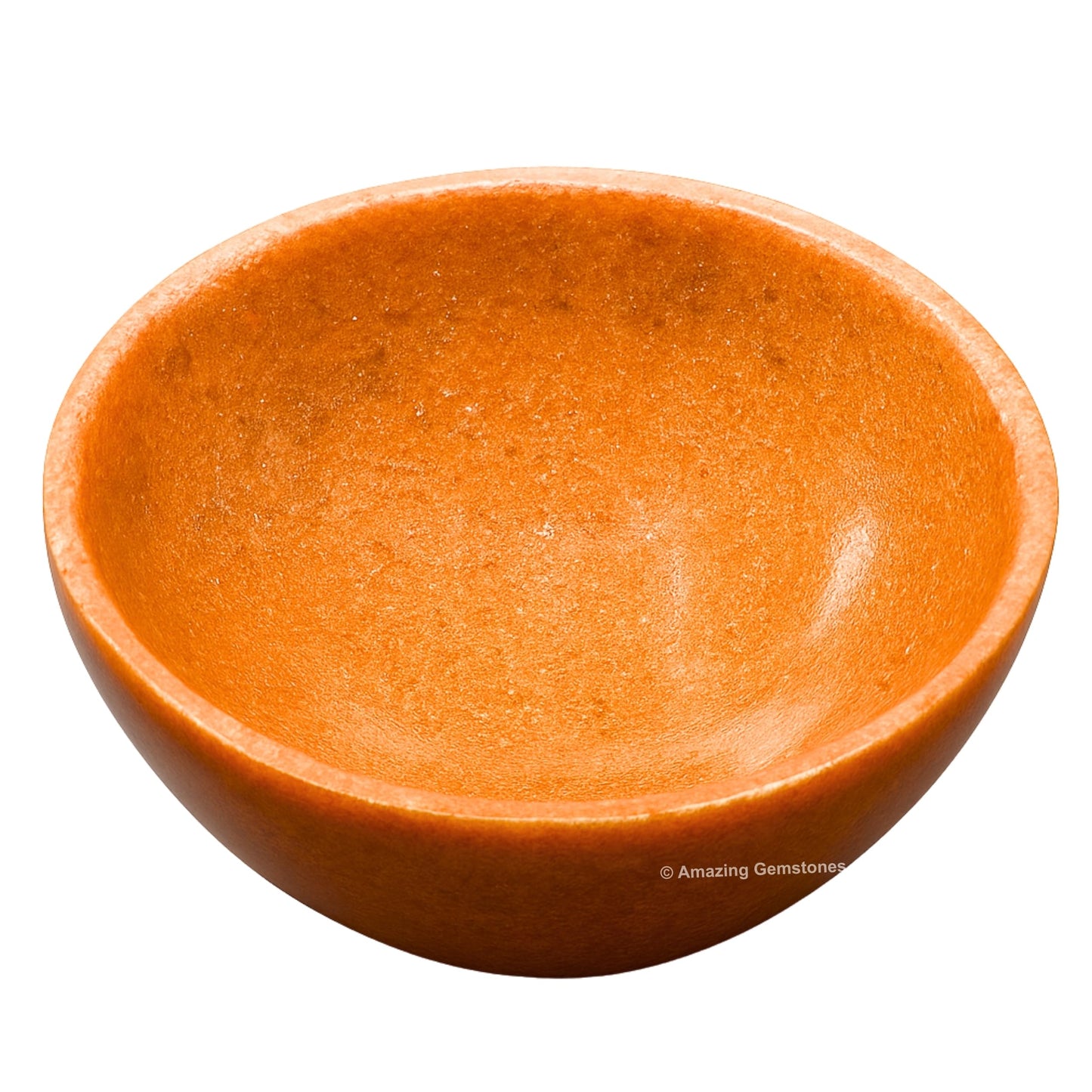 Red Aventurine Crystal Bowl - 2 Inch Decorative Bowls for Room and Home Decor - Gemstone Healing Crystals for Elegant Display, Positive Energy Balance and Gift