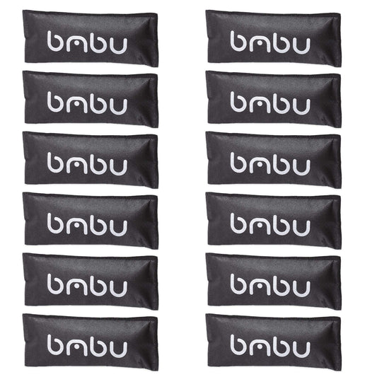 bmbu Charcoal Shoe Deodorizers - Activated Natural Bamboo Air Purifying Bag Insert for Sneakers Oder Eliminator Mini Bags -Absorber/Freshener for Gym Bag,Drawer,Closet,Car,Home, Cat Litter