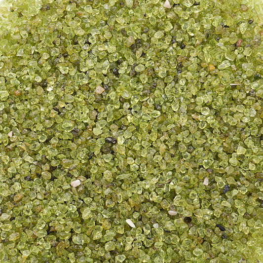 Cherry Tree Collection 1/2 Pound Polished Tumbled Gemstone Chips, Pebbles, Crystal Chips Bulk for Jewelry Making, Healing, Plants, Succulents, Aquariums, Decoration, Chakra (Peridot-S)