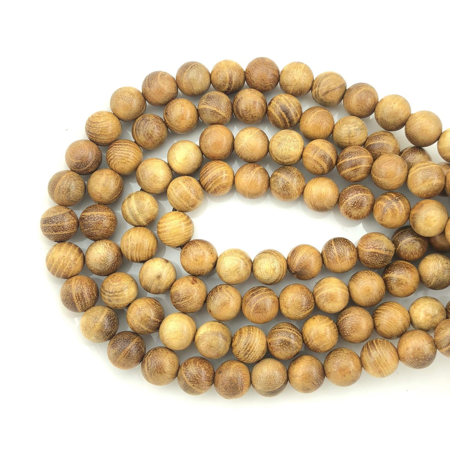 CarpenterC 200pcs 6mm Gorgeous Natural Round Polished Rosewood Loose Beads for Jewelry Making DIY Handmade Crafts