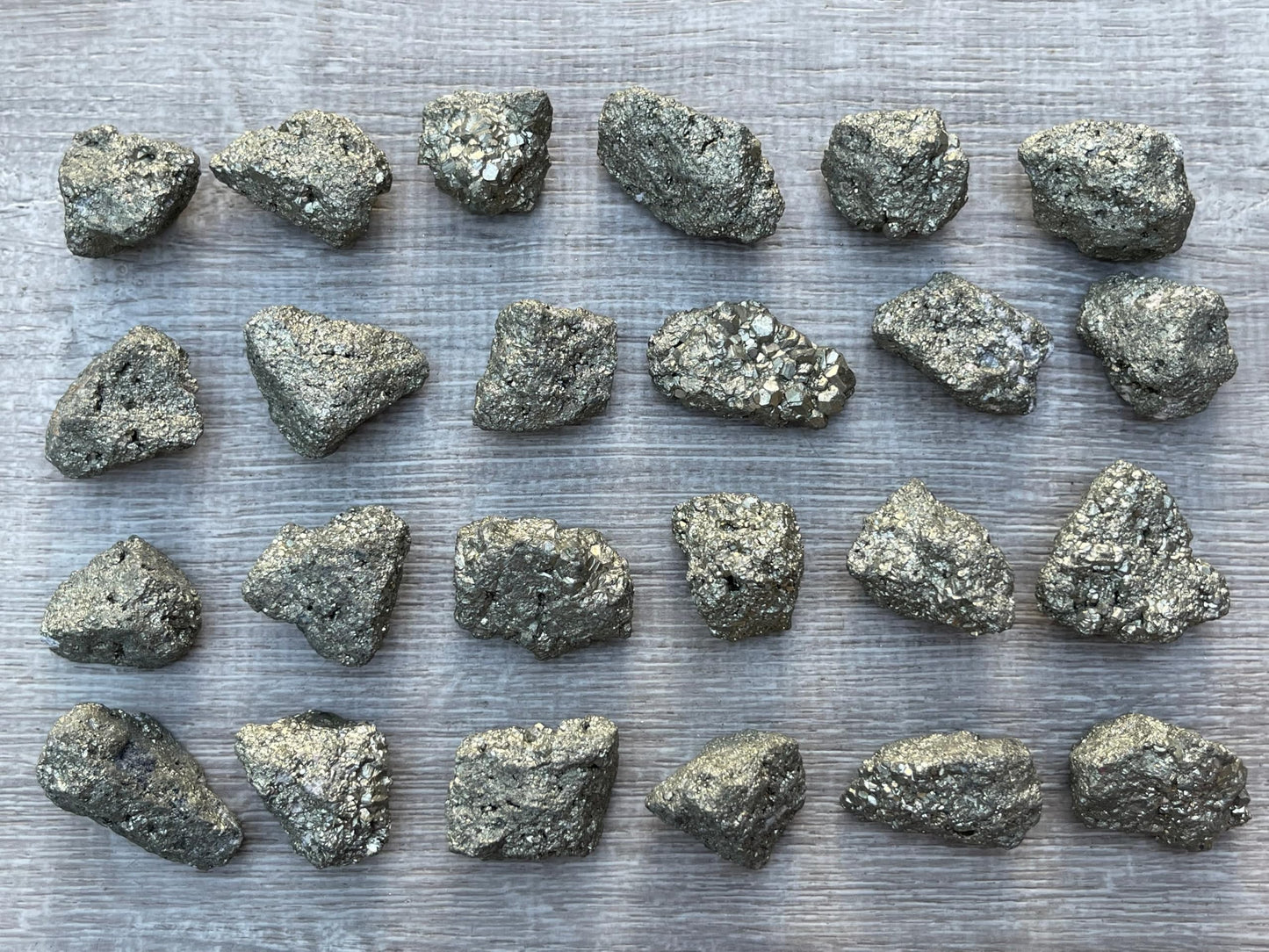 GAF TREASURES Wholesale Raw Pyrite Crystals, Natural Pyrite Stone, Natural Rough Pyrite Crystals, Pyrite Rough, Pyrite Healing Crystals (Pyrite, 1 Pound)