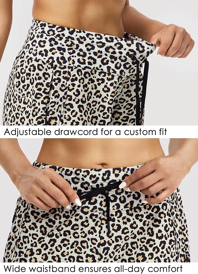 Willit Women's 7" Athletic Running Shorts Long Workout Hiking Shorts Quick Dry High Waisted Active Zipper Pocket(XX-Large)