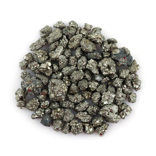 GEMKORA 100 carats Raw Golden-Pyrite Crystals, Wholesale Lot, Natural Gemstone, Rough Crystals, Rock Stones, Jewelry Making Supplies, DIY & Crafts, 13 to 18 mm