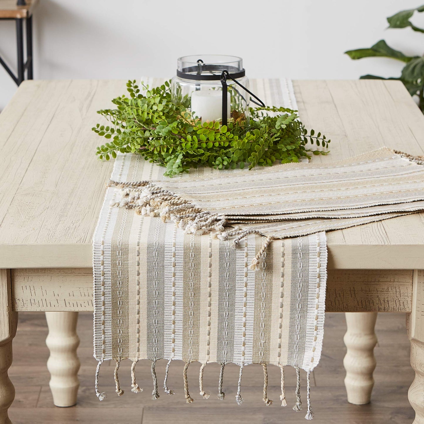 DII Southwest Collection Tabletop, Placemat Set, Natural, 6 Piece