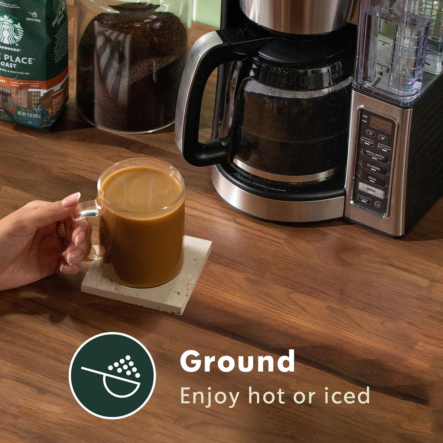 Starbucks Ground Coffee - Dark Roast Caffè Verona for Hot or Iced Beverages | 12 oz