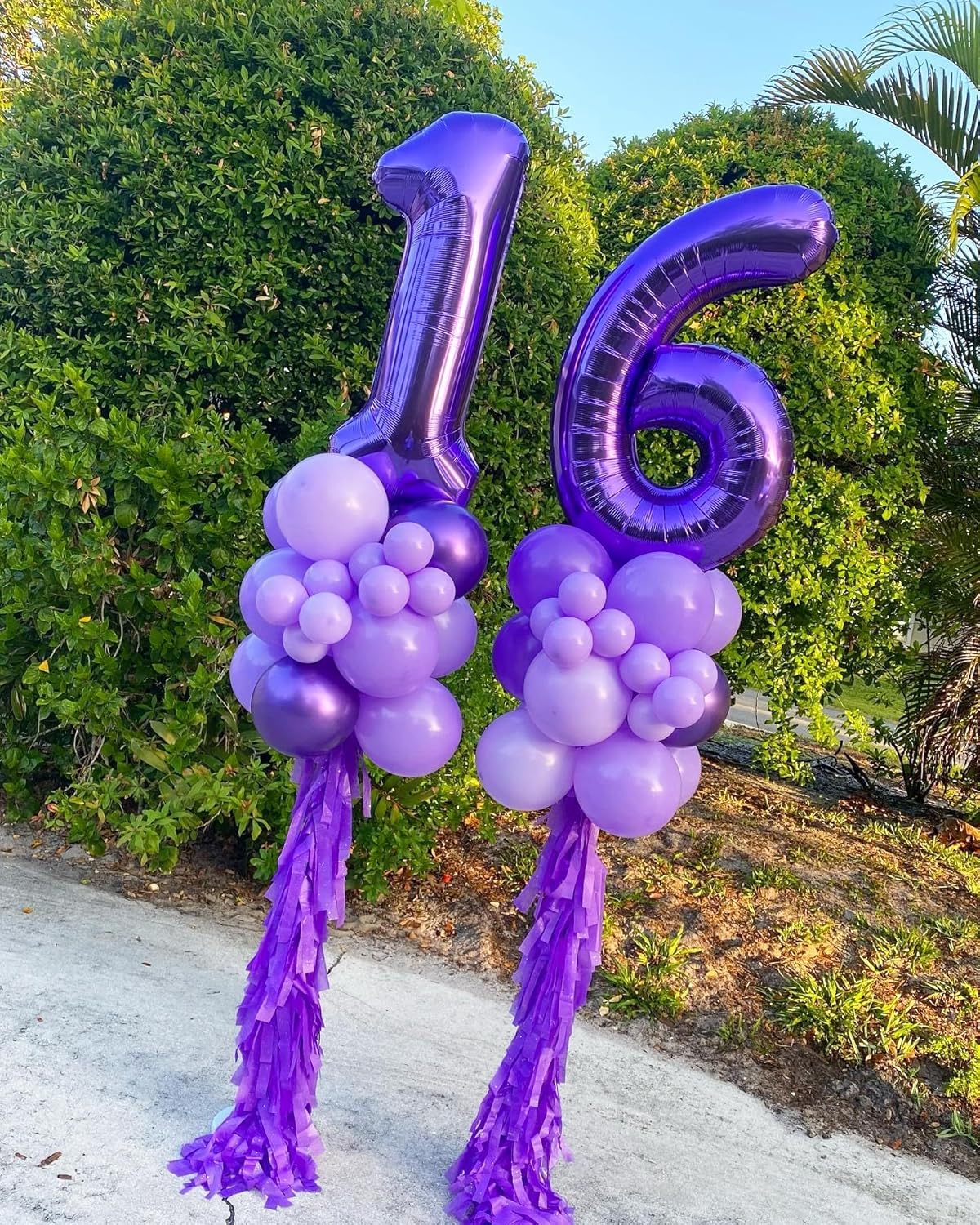 Purple Number 18 Balloon - 40 Inch 18th Birthday Decoration for Girls & Boys Party Supplies